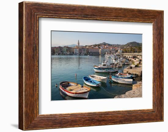 Harbour, Imperia, Liguria, Italy, Europe-Frank Fell-Framed Photographic Print