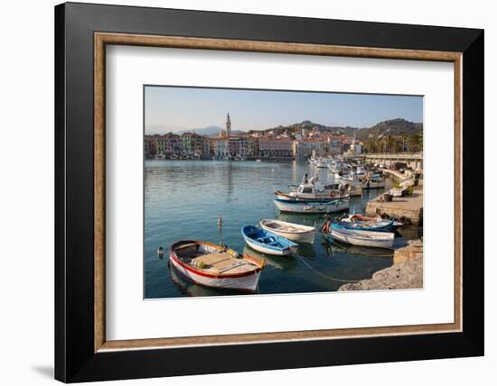 Harbour, Imperia, Liguria, Italy, Europe-Frank Fell-Framed Photographic Print