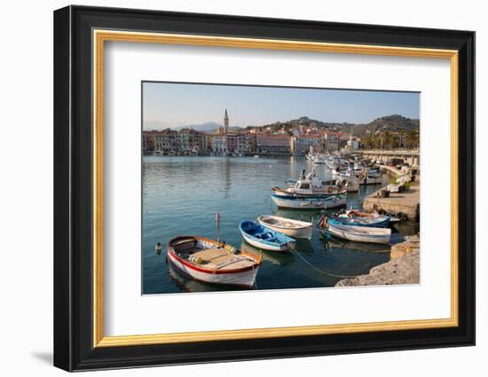 Harbour, Imperia, Liguria, Italy, Europe-Frank Fell-Framed Photographic Print