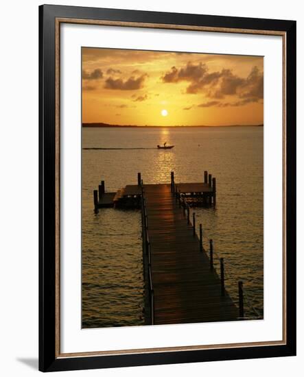 Harbour Island, Bahamas, Caribbean, West Indies-Ethel Davies-Framed Photographic Print