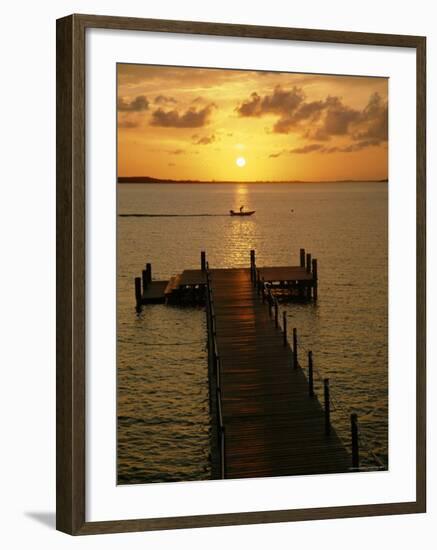 Harbour Island, Bahamas, Caribbean, West Indies-Ethel Davies-Framed Photographic Print