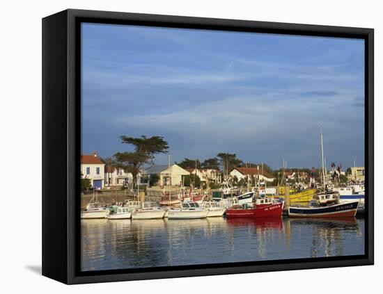 Harbour, La Cotiniere, Ile D'Oleron, Poitou Charentes, France, Europe-Thouvenin Guy-Framed Premier Image Canvas