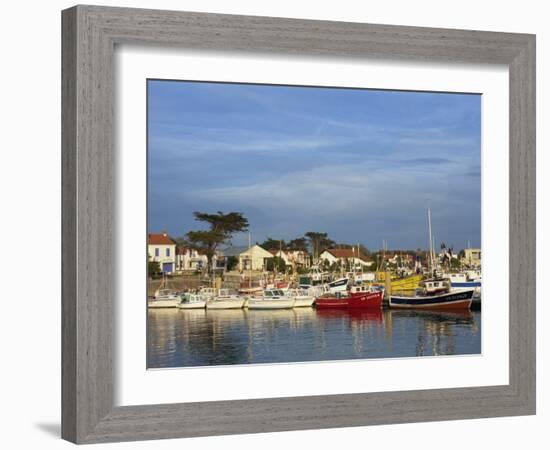 Harbour, La Cotiniere, Ile D'Oleron, Poitou Charentes, France, Europe-Thouvenin Guy-Framed Photographic Print