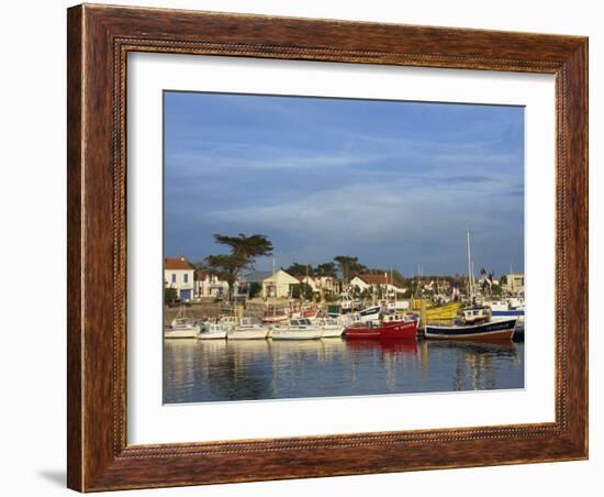 Harbour, La Cotiniere, Ile D'Oleron, Poitou Charentes, France, Europe-Thouvenin Guy-Framed Photographic Print