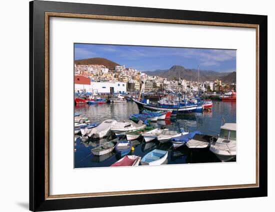 Harbour, Los Cristianos, Tenerife, Canary Islands, 2007-Peter Thompson-Framed Photographic Print