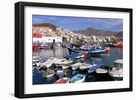 Harbour, Los Cristianos, Tenerife, Canary Islands, 2007-Peter Thompson-Framed Photographic Print