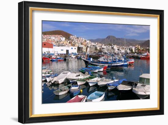 Harbour, Los Cristianos, Tenerife, Canary Islands, 2007-Peter Thompson-Framed Photographic Print