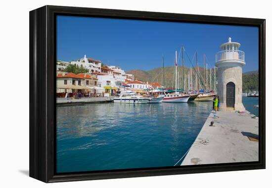 Harbour, Marmaris, Anatolia, Turkey, Asia Minor, Eurasia-Frank Fell-Framed Premier Image Canvas