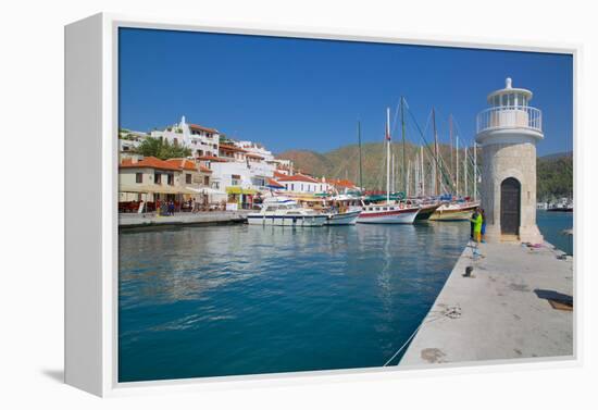 Harbour, Marmaris, Anatolia, Turkey, Asia Minor, Eurasia-Frank Fell-Framed Premier Image Canvas