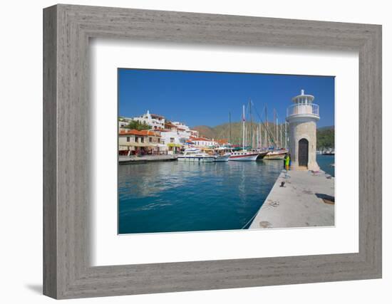 Harbour, Marmaris, Anatolia, Turkey, Asia Minor, Eurasia-Frank Fell-Framed Photographic Print