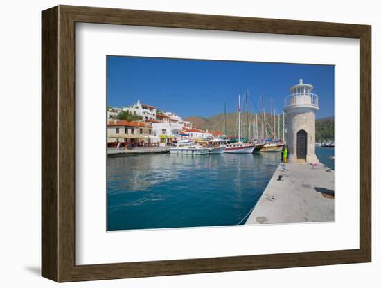 Harbour, Marmaris, Anatolia, Turkey, Asia Minor, Eurasia-Frank Fell-Framed Photographic Print