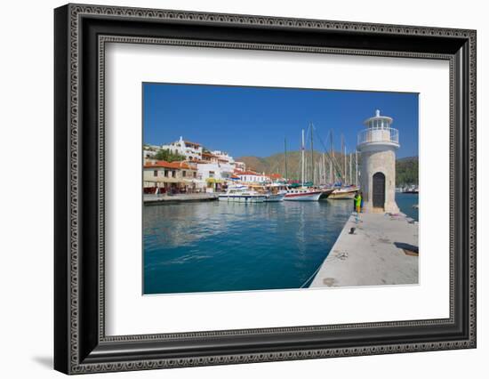 Harbour, Marmaris, Anatolia, Turkey, Asia Minor, Eurasia-Frank Fell-Framed Photographic Print