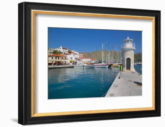 Harbour, Marmaris, Anatolia, Turkey, Asia Minor, Eurasia-Frank Fell-Framed Photographic Print