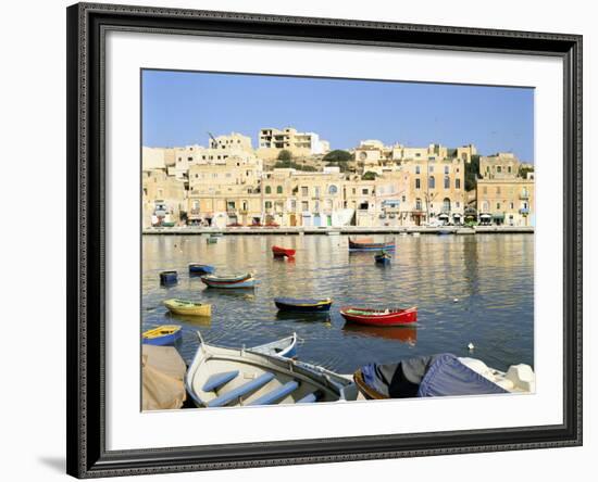 Harbour, Marsascala, Malta-Peter Thompson-Framed Photographic Print