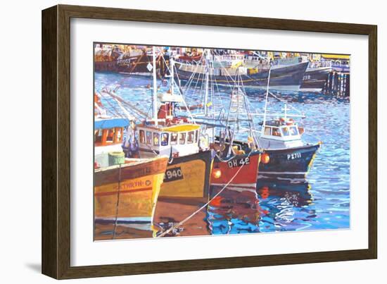 Harbour Moorings, 2010-Martin Decent-Framed Giclee Print