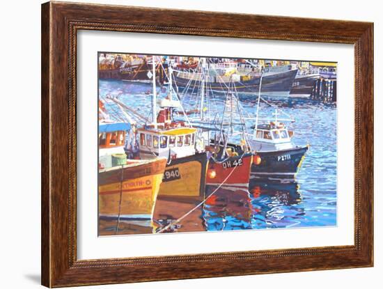 Harbour Moorings, 2010-Martin Decent-Framed Giclee Print