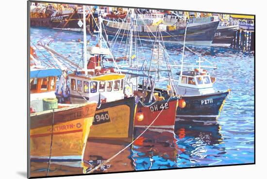 Harbour Moorings, 2010-Martin Decent-Mounted Giclee Print