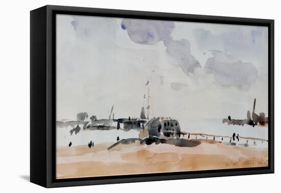 Harbour Mouth, Shoreham, 1926-Philip Wilson Steer-Framed Premier Image Canvas