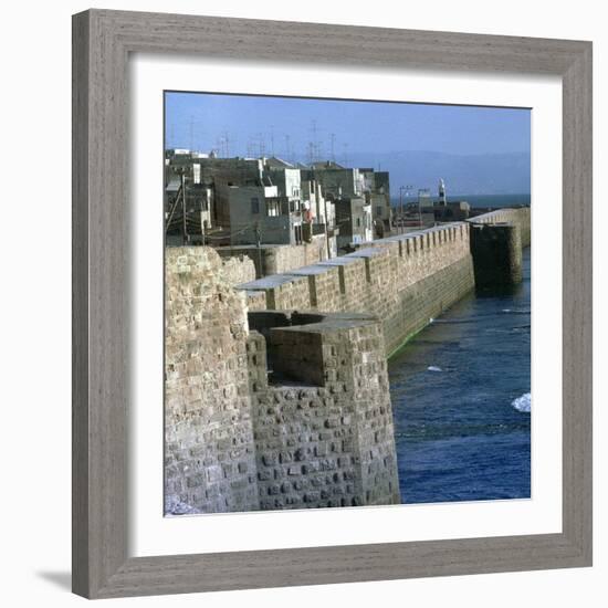 Harbour of Acre-Unknown-Framed Photographic Print