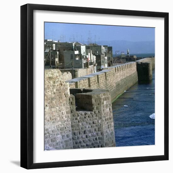 Harbour of Acre-Unknown-Framed Photographic Print