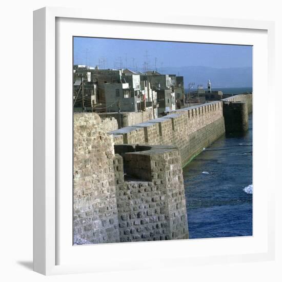 Harbour of Acre-Unknown-Framed Photographic Print