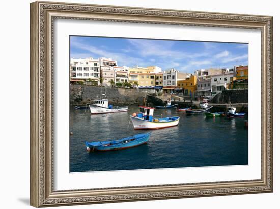 Harbour of Los Abrigos, Tenerife, Canary Islands, 2007-Peter Thompson-Framed Photographic Print