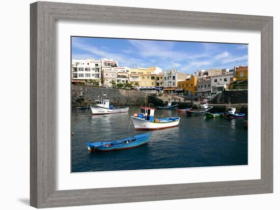 Harbour of Los Abrigos, Tenerife, Canary Islands, 2007-Peter Thompson-Framed Photographic Print