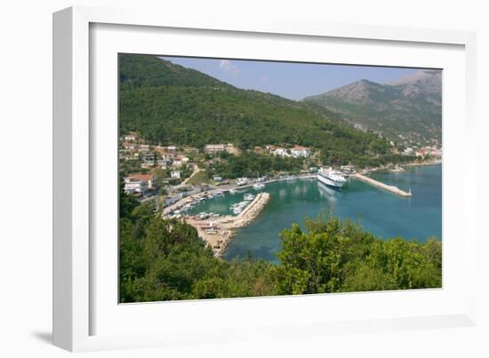 Harbour of Poros, Kefalonia, Greece-Peter Thompson-Framed Photographic Print