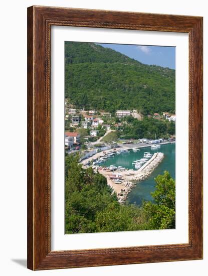 Harbour of Poros, Kefalonia, Greece-Peter Thompson-Framed Photographic Print