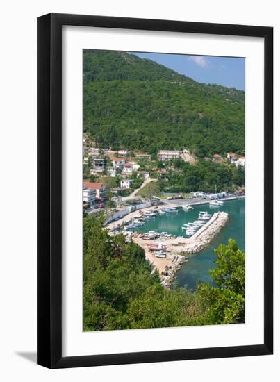 Harbour of Poros, Kefalonia, Greece-Peter Thompson-Framed Photographic Print