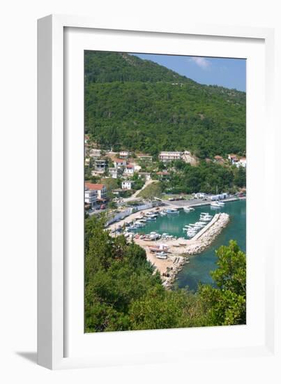 Harbour of Poros, Kefalonia, Greece-Peter Thompson-Framed Photographic Print