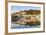 Harbour of Porto Azzurro, Island of Elba, Livorno Province, Tuscany, Italy-Markus Lange-Framed Photographic Print