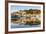 Harbour of Porto Azzurro, Island of Elba, Livorno Province, Tuscany, Italy-Markus Lange-Framed Photographic Print