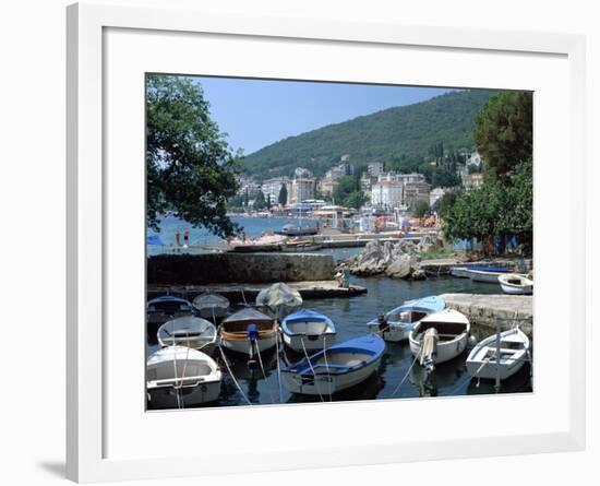 Harbour, Opatija, Croatia-Peter Thompson-Framed Photographic Print