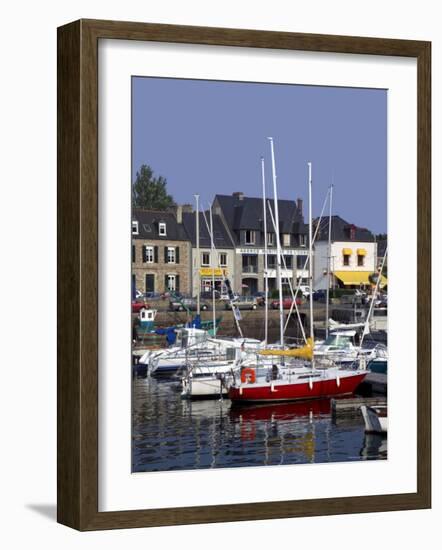 Harbour, Paimpol, Cotes d'Armor, Brittany, France-David Hughes-Framed Photographic Print