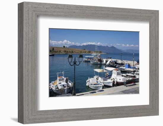 Harbour, Perdika Aegina, Saronic Islands, Greek Islands, Greece-Rolf Richardson-Framed Photographic Print