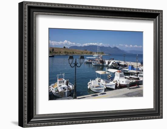 Harbour, Perdika Aegina, Saronic Islands, Greek Islands, Greece-Rolf Richardson-Framed Photographic Print