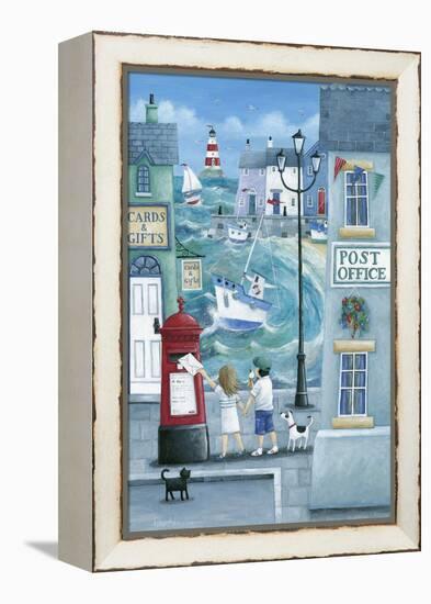 Harbour Post-Peter Adderley-Framed Stretched Canvas