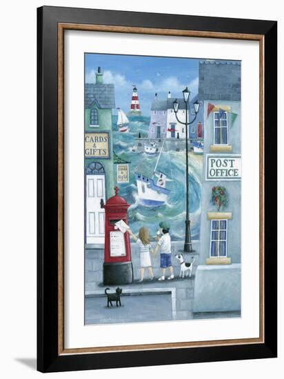 Harbour Post-Peter Adderley-Framed Art Print