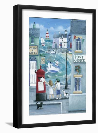 Harbour Post-Peter Adderley-Framed Art Print