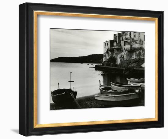 Harbour Scene, Spain, 1960-Brett Weston-Framed Photographic Print