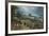 Harbour Scene with Christ preaching-Pieter Bruegel the Elder-Framed Premium Giclee Print