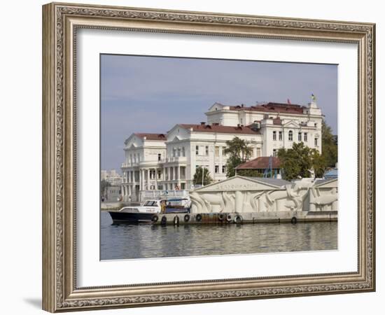 Harbour, Sevastopol, Crimea, Ukraine, Europe-Rolf Richardson-Framed Photographic Print