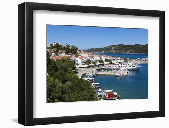 Harbour, Skiathos Town, Skiathos Island, Sporades Islands, Greek Islands, Greece, Europe-Stuart Black-Framed Photographic Print