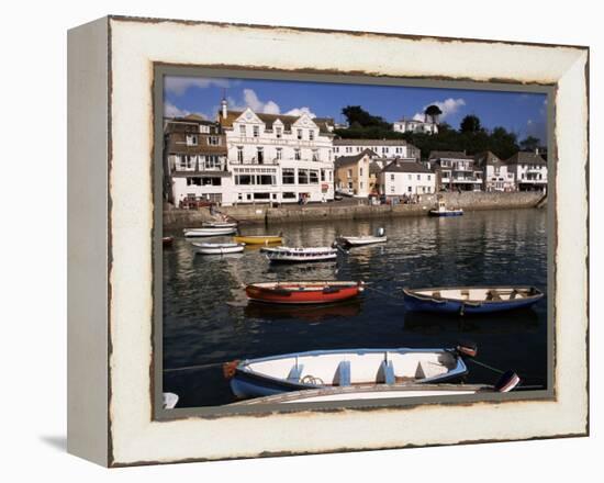 Harbour, St. Mawes, Cornwall, England, United Kingdom-Ken Gillham-Framed Premier Image Canvas