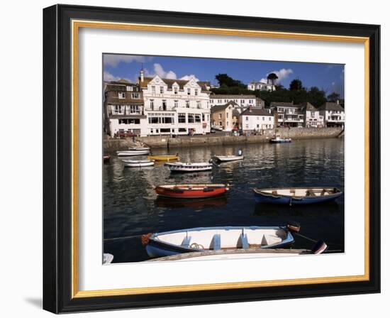 Harbour, St. Mawes, Cornwall, England, United Kingdom-Ken Gillham-Framed Photographic Print