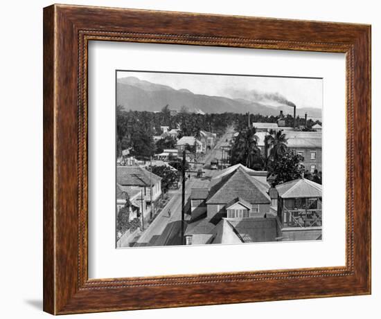 Harbour Street (Eas), Kingston, Jamaica, C1905-Adolphe & Son Duperly-Framed Giclee Print