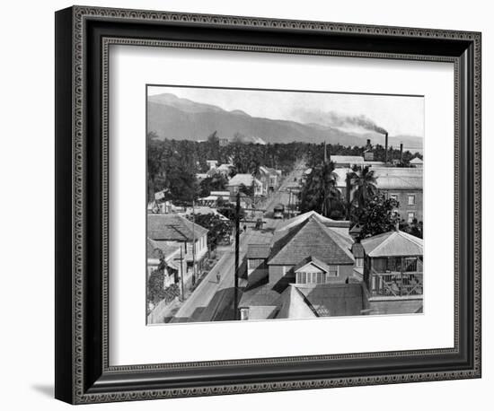 Harbour Street (Eas), Kingston, Jamaica, C1905-Adolphe & Son Duperly-Framed Giclee Print