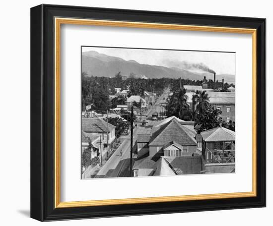 Harbour Street (Eas), Kingston, Jamaica, C1905-Adolphe & Son Duperly-Framed Giclee Print