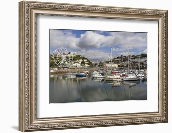 Harbour, Torquay, Devon. England, United Kingdom, Europe-Rolf Richardson-Framed Photographic Print